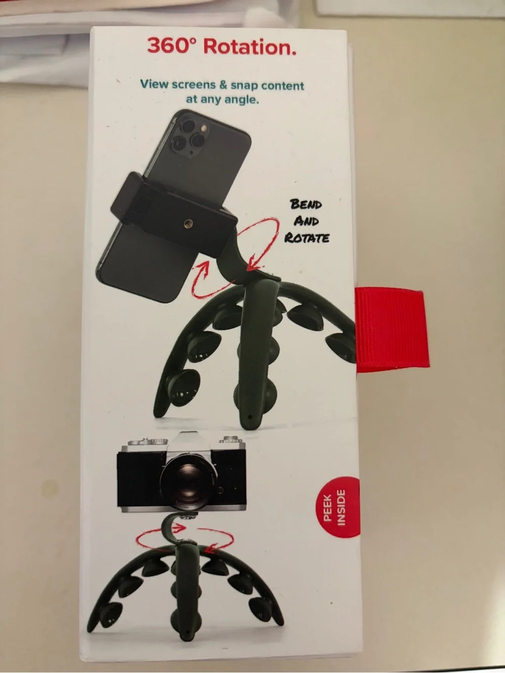 360° Bendable Suction Mount – Green